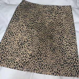 Brandy Melville cheetah skirt